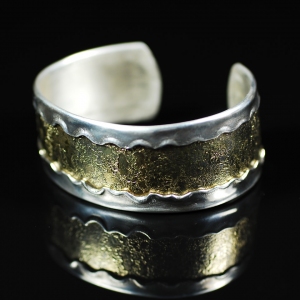 Gold and Silver Ruffles