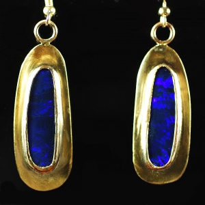 Deep Blue Ocean Earrings