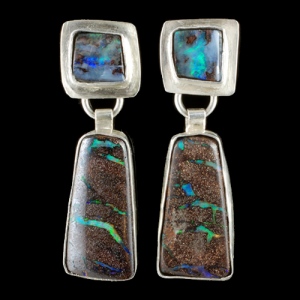 Boulder Opal Earrings