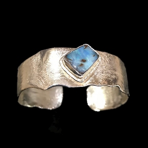Reticulated Sterling Silver Bracelet