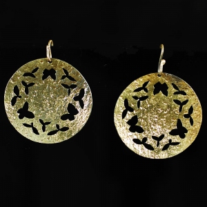 Iron Butterfly Earrings