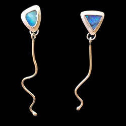 Boulder Squiggles Earrings